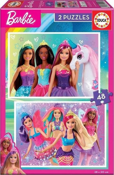 Educa Puzzle 2x48 Barbie G3