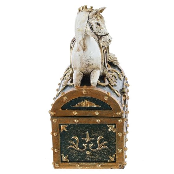 Шкатулка &quot;Лошадь&quot;, L14,5 W9 H20 см