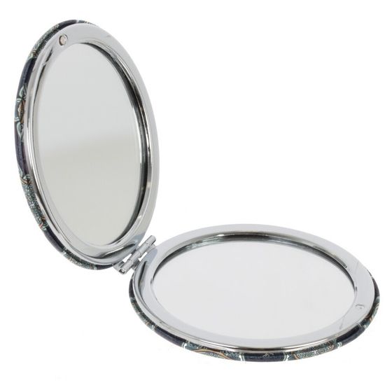 Зеркало карманное, Д7 Ш7 В1 см, 4в.