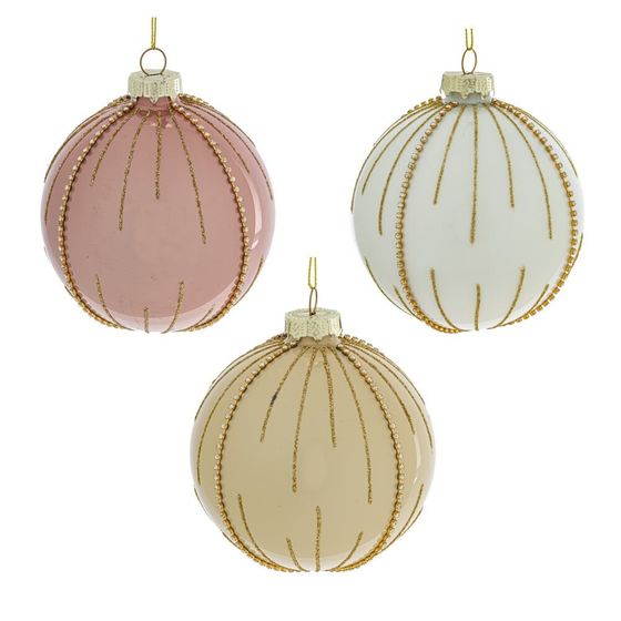 Набор из 9шт Украшение новогоднее &quot;Шар&quot;, D 10 см, L33 W32 H10,5 см
