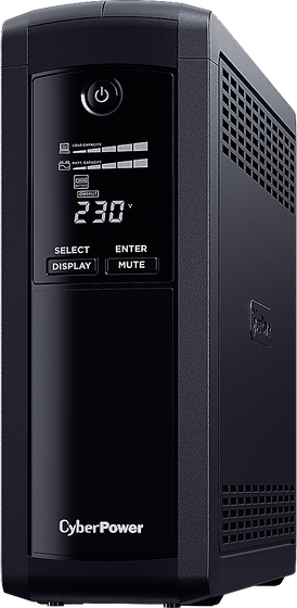 ИБП CyberPower VP1600ELCD 960Вт 1600ВА черный