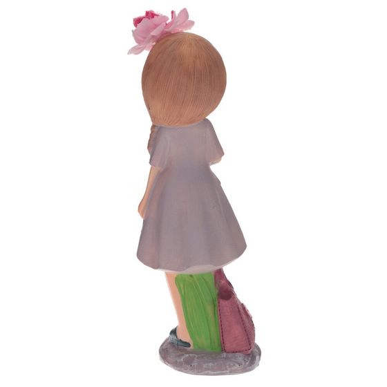 Фигурка декоративная &quot;Девочка&quot;, Д6,5 Ш6 В18,5 см, 4в.