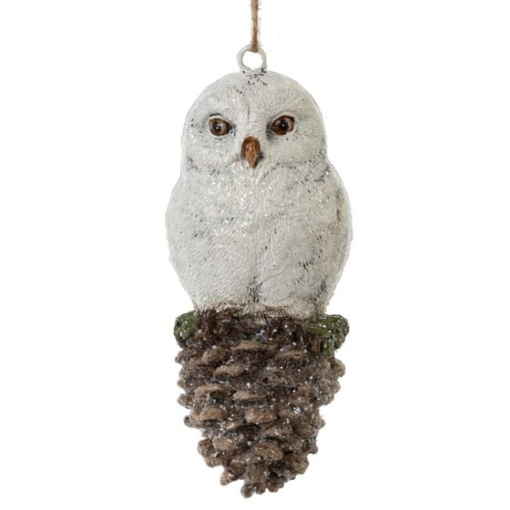 Украшение новогоднее &quot; Птичка&quot;, L8 W5,5 H13,5 см, 2в.