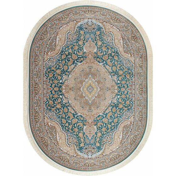 Ковёр овальный Mashad 1200 G146, размер 150x225 см