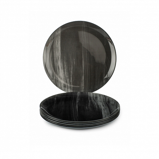 Тарелка обеденная BLACK WOOD 26см