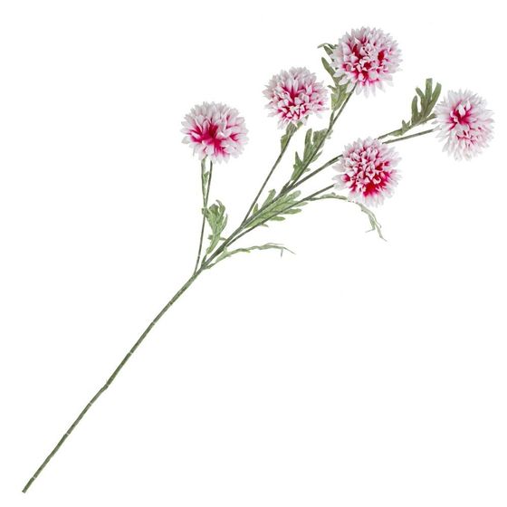 Цветок искусственный &quot;Георгин&quot;, L15 W15 H82 см, 3в.