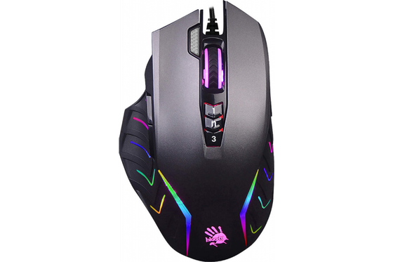 Мышь A4Tech Bloody J95s серый оптическая проводная (8000dpi) (J95S GREY)