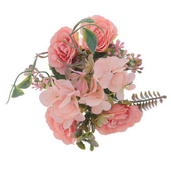 Цветочная композиция, L19 W15,5 H20,5 см, 1 штука, дизайн микс