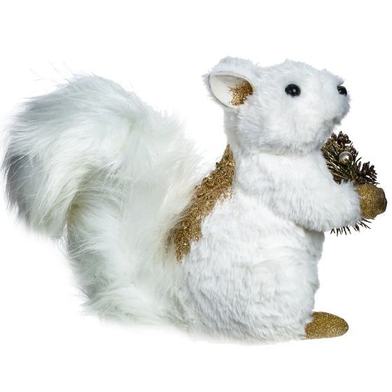 Изделие декоративное &quot;Белочка&quot;, L15 W28 H20 см