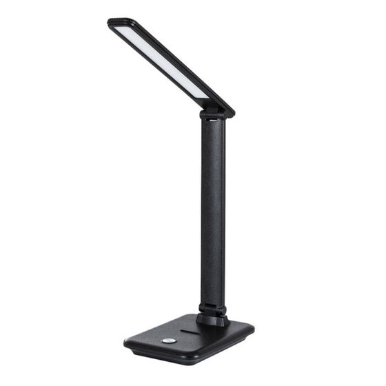 Офисная настольная лампа Arte Lamp Cambridge A5123LT-1BK, LED, 9 Вт, 17х12х33 см, 450 Лм, чёрный