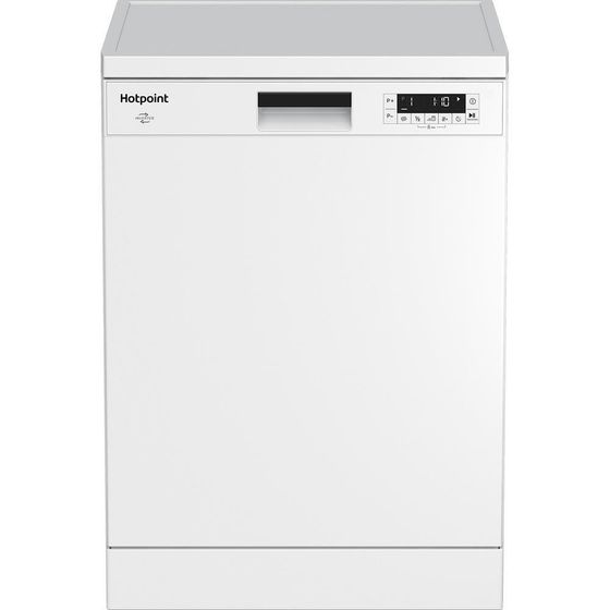 Посудомоечная машина Hotpoint HF 4C86 белый, 14 комплектов (полноразмерная)