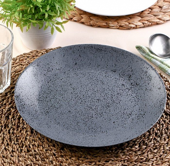 Тарелка обеденная SLATE 25см