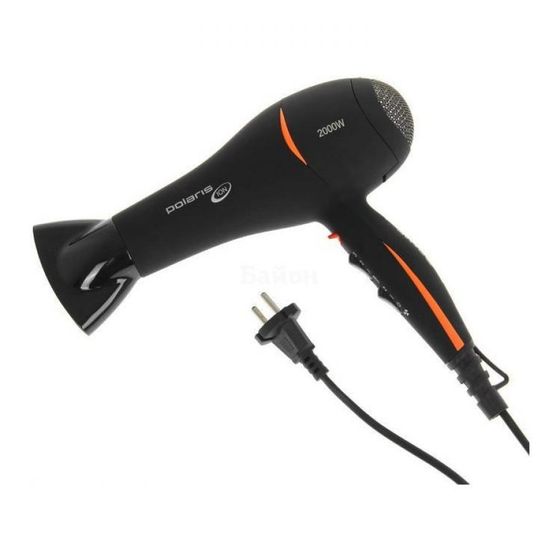 Фен Polaris PHD 2038Ti 2000Вт черный