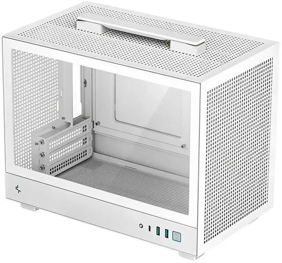 Корпус Deepcool CH160 белый без БП MiniTower miniITX
