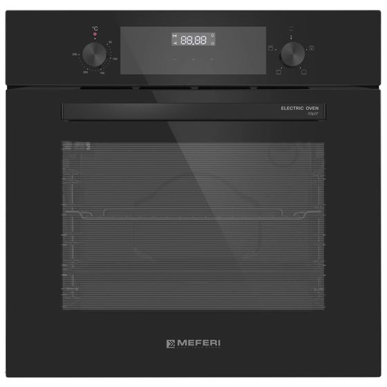 Духовка электрическая Meferi MEO604BK POWER черный