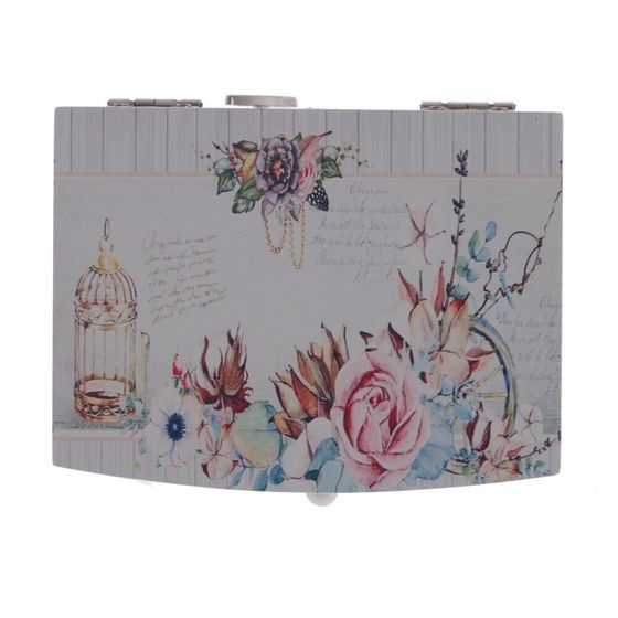 Шкатулка для украшений музыкальная, Д13 Ш10 В9 см