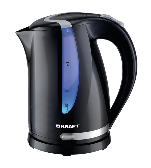 Чайник электрический Kraft KF-KP1743BL 1.7л 2200Вт черный