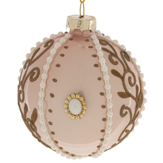 Украшение новогоднее "Шар", D8 см, L8 W8 H10 см