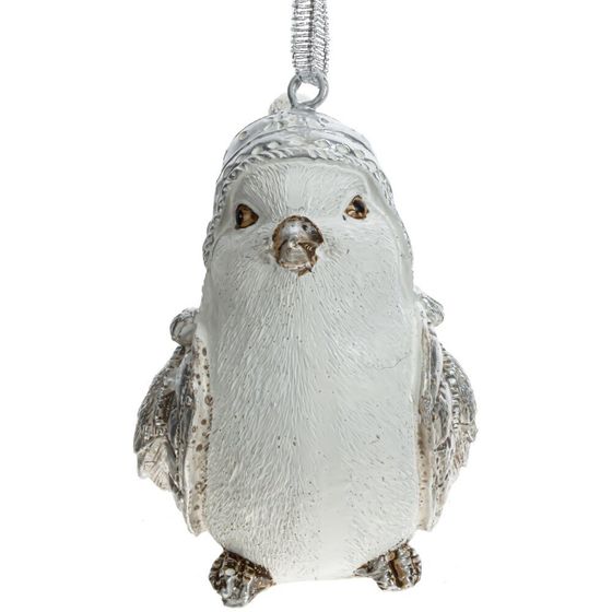 Фигурка декоративная подвесная &quot;Птичка&quot;, L7 W5,5 H9 см, 2в.