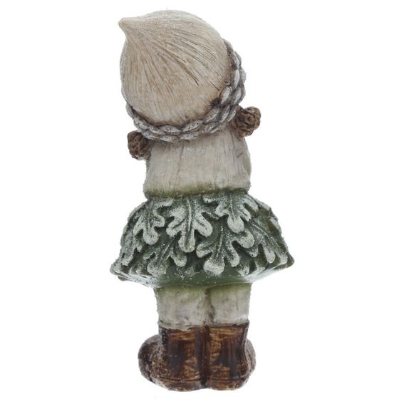 Фигурка декоративная "Мальчик/ Девочка, L9,5 W6,5 H19 см, 2в.