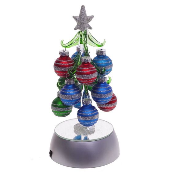 Изделие декоративное с подсветкой &quot;Ёлочка&quot; (3хАА н/п), L9 W9 H18 см