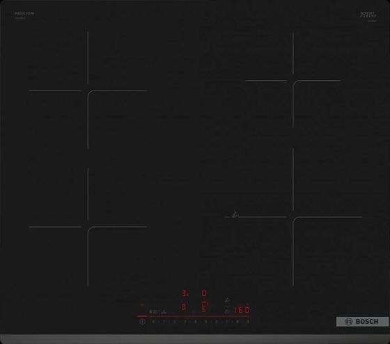 Индукционная варочная панель Bosch PIE63KHC1Z черный