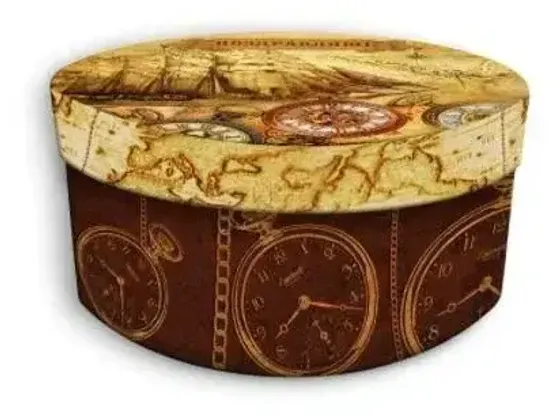 !09 Коробка подарочная Хронографы S, 14х14х7 см.