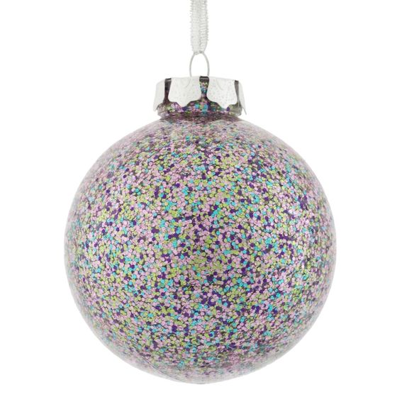 Набор из 12шт Украшение новогоднее &quot;Шар&quot;, D 8 см, L35 W27 H9 см