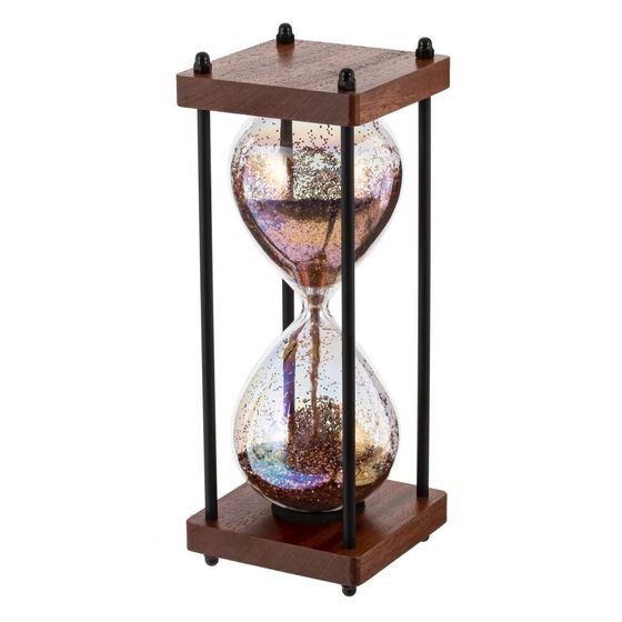 Часы песочные (1 мин.), L9,5 W9,5 H25,5 см
