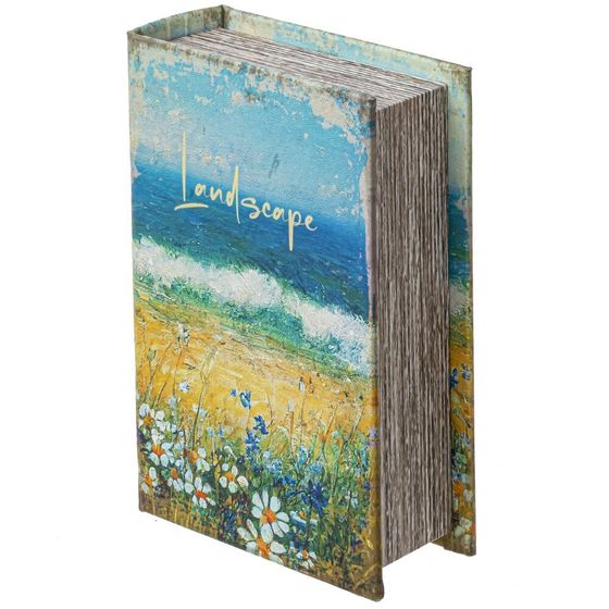 Шкатулка-книга, L10,5 W4,5 H17 см
