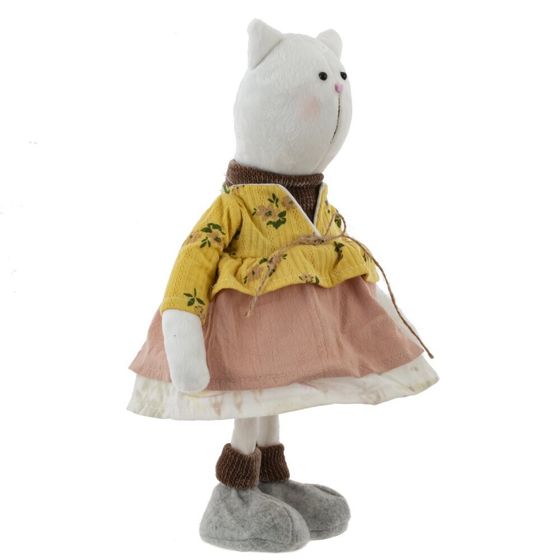 Игрушка набивная &quot;Кот/Кошка&quot;, L16 W10 H33 см, 2в.