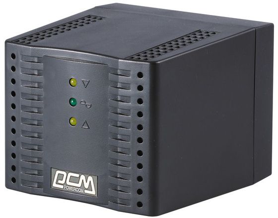 Стабилизатор напряжения Powercom TCA-3000 Black 1500Вт 3000ВА черный