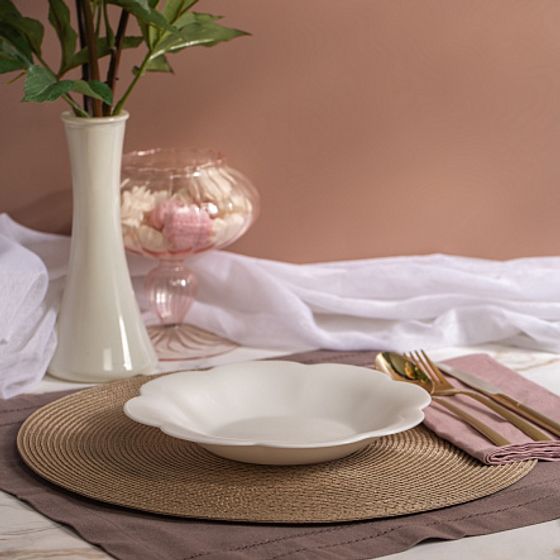 Набор столовый FLORE OPAL&amp;BLACK 18предметов