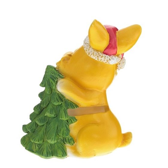 !Копилка для денег "Кролик" 8x5x10 cм. цвет желтый