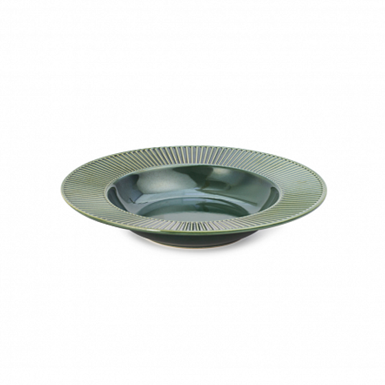 Тарелка суповая EMERALD GREEN 24см