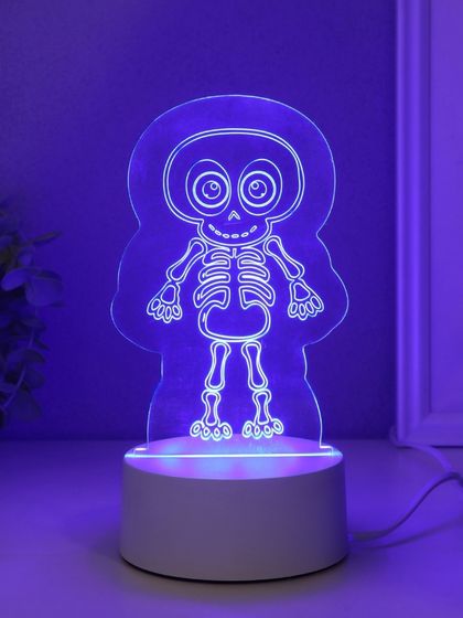 Светильник &quot;Скелетик&quot; LED RGB от сети RISALUX 9,5х8,5х14,8 см