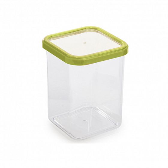 Банка квадратная ПРЕМИУМ 1.2л