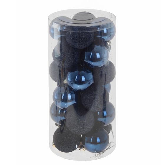 Набор из 24шт Украшение новогоднее &quot;Шар&quot;, D 6 см, L14 W14 H31 см