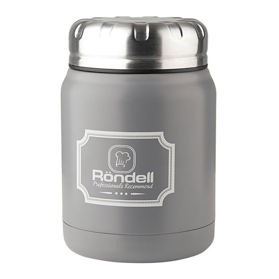 Термос для еды Rondell Grey Picnic RDS-943 (GY) 0.5л серый