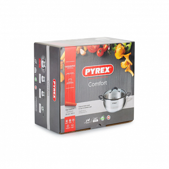 Кастрюля COMFORT 24x12см 4.6л
