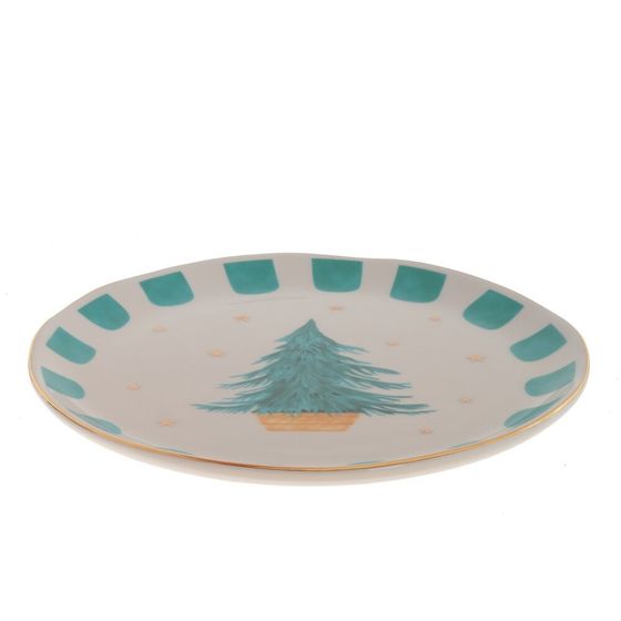 Тарелка, L20 W20 H2 см