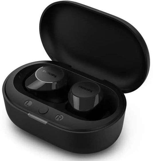 Гарнитура TWS Philips TAT1209 беспроводные черный (TAT1209BK/00)