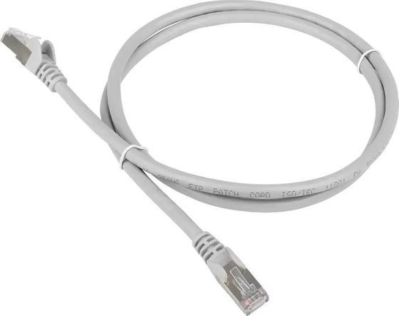 Патч-корд Lanmaster UTP cat.5E 1.5м серый RJ-45 (m)-RJ-45 (m) (TWT-45-45-1.5/S-GY)