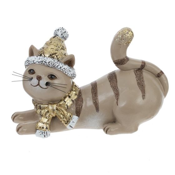 Фигурка декоративная &quot;Кот&quot;, L13,5 W6 H8,5 см, 2в.