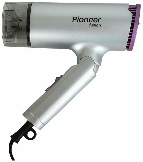 Фен Pioneer HD-1400 1400Вт серебристый/сиреневый
