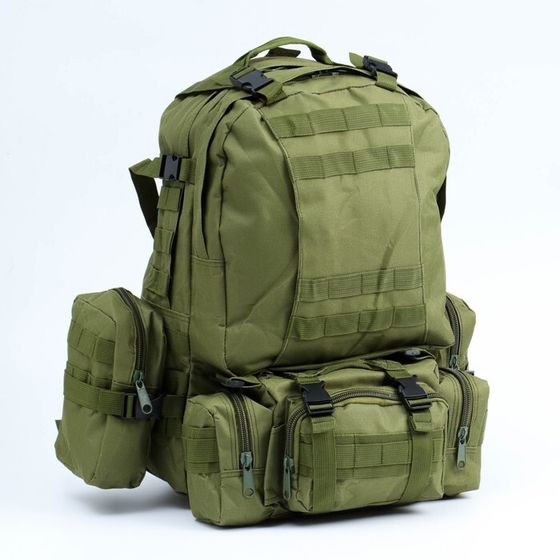 Рюкзак тактический &quot;Аdventure&quot; 50 л, зеленый, с доп. отделениями