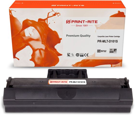 Картридж лазерный Print-Rite TFSF9NBPU1J MLT-D101S черный (1500стр.) для Samsung ML-2160/2165/2167/2168/SCX-3400/3405