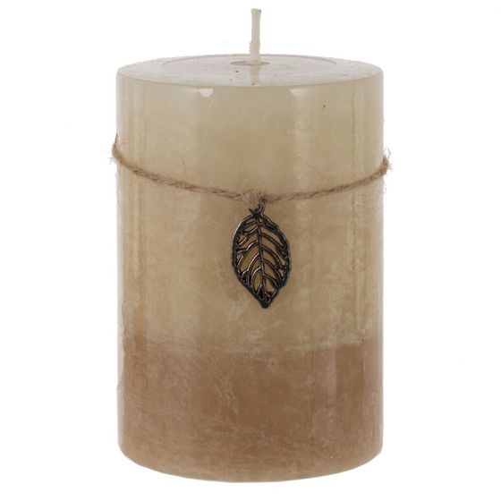 Свеча, D 6.5 см, L6,5 W6,5 H9,5 см