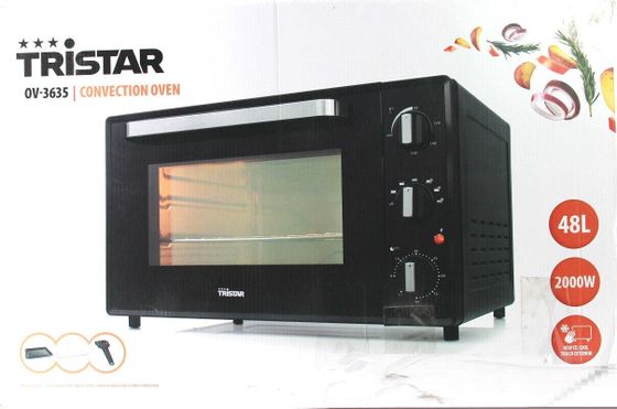 Tristar OV-3635 Backofen 48 Liter 2.000 Watt schwarz