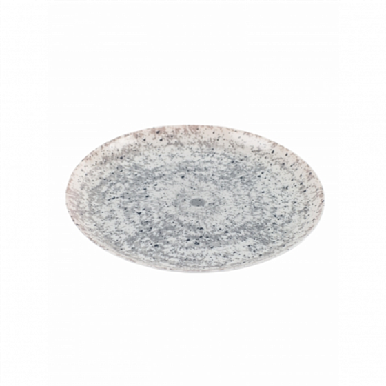 Тарелка обеденная DIWALI TARSO GREY&amp;BLACK 25см